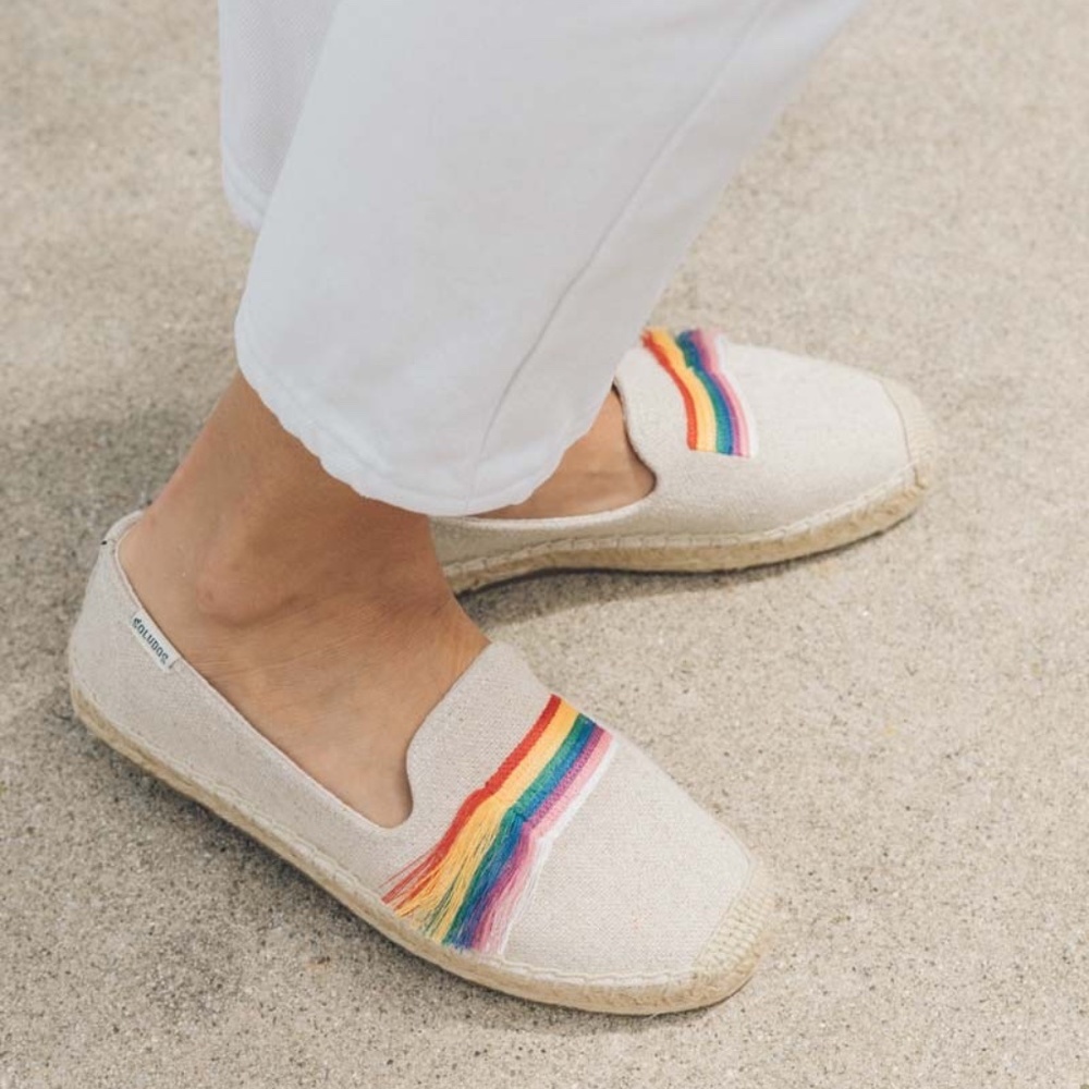 NIB! Soludos Rainbow Espadrilles
